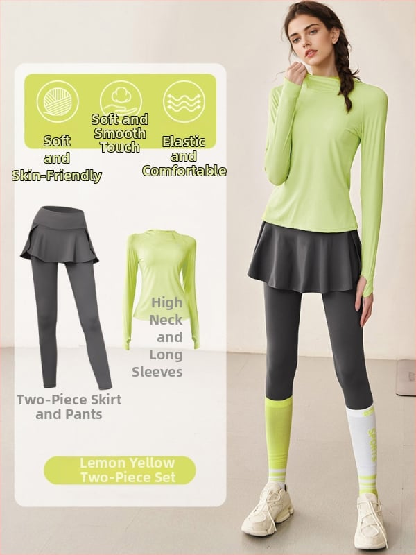 Naiste treeningpüksid kõrge vöökoht, puusade tõstmine, kõhu kontroll, kiire kuivamine ja hingavus