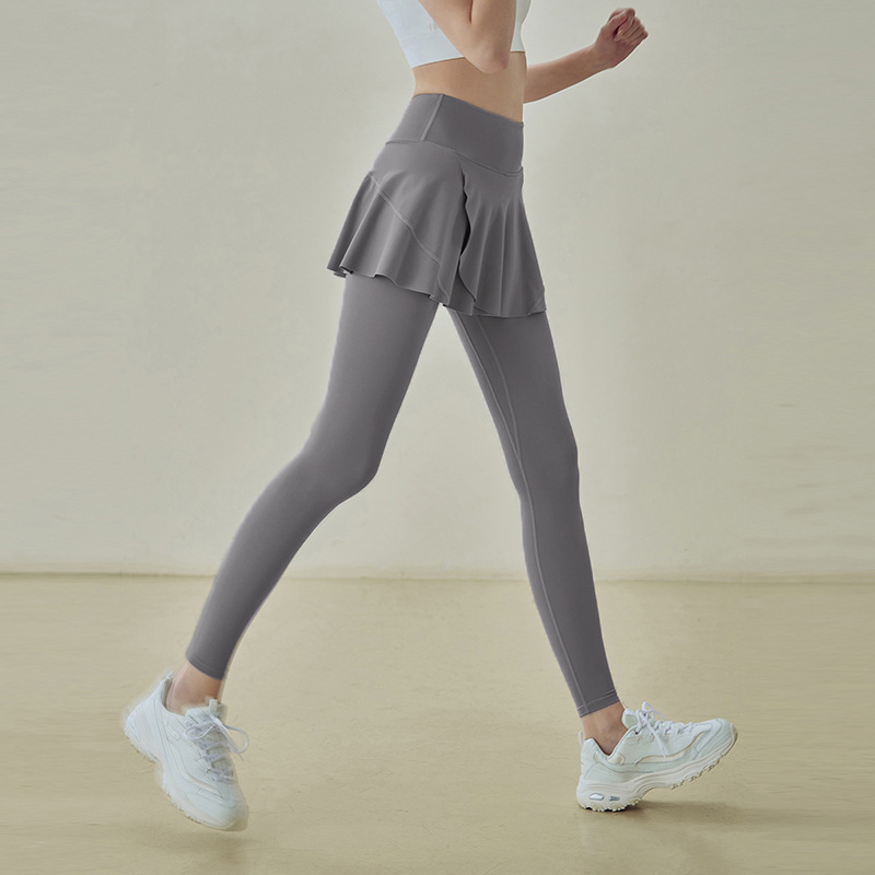 Ženske hlače za jogu s visokim pasom i podizanjem stražnjice, džepovi, brzo se sušeće i prozračne, za trčanje i fitness