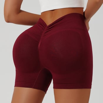 Női magas derekú, seamless, gyorsan száradó sport leggings, fenékemelő hatással, anyag: 90% nylon / 10% spandex, jóga, fitnesz és kerékpározás