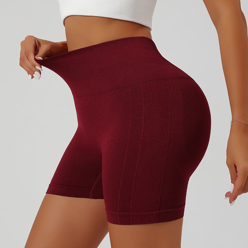 Női magas derekú, seamless, gyorsan száradó sport leggings, fenékemelő hatással, anyag: 90% nylon / 10% spandex, jóga, fitnesz és kerékpározás
