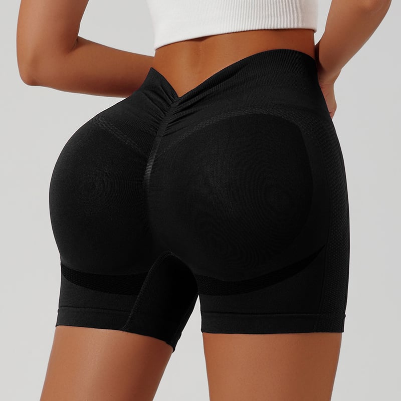 Női magas derekú, seamless, gyorsan száradó sport leggings, fenékemelő hatással, anyag: 90% nylon / 10% spandex, jóga, fitnesz és kerékpározás