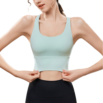 Jóga sportmelltartó keresztpántos hátsóval, formázott teljes kosár, magas tartás, egyrészes dizájn