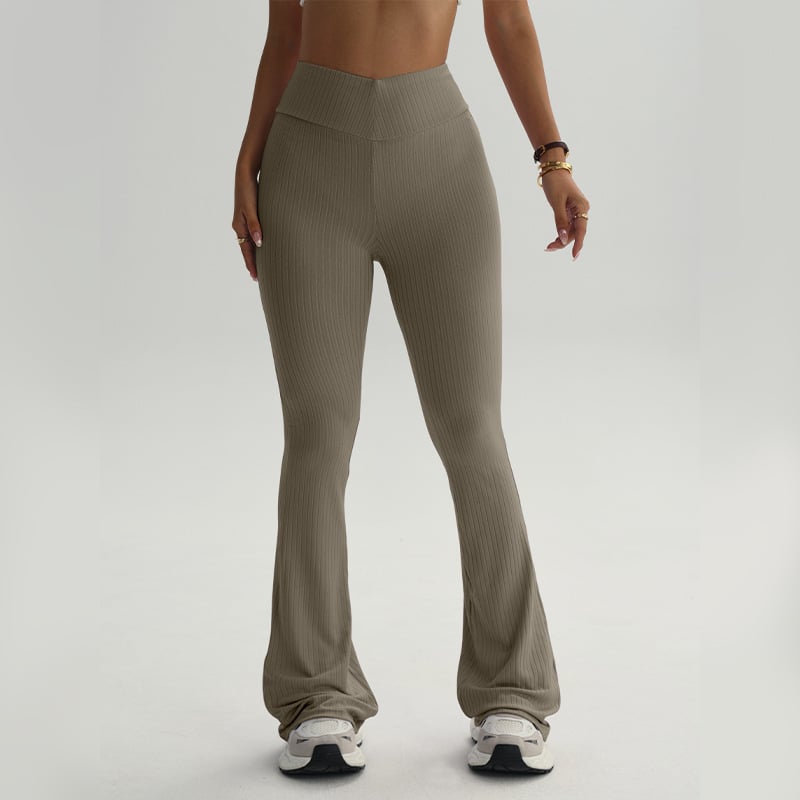 Naiste kõrge vöökohaga ja laia lõikega sportpüksid tantsu ja jooga jaoks, parandavad tuharate kuju, Euroopa-Ameerika stiil, polüester 95% + elastaan 5%, vooder: spandeks