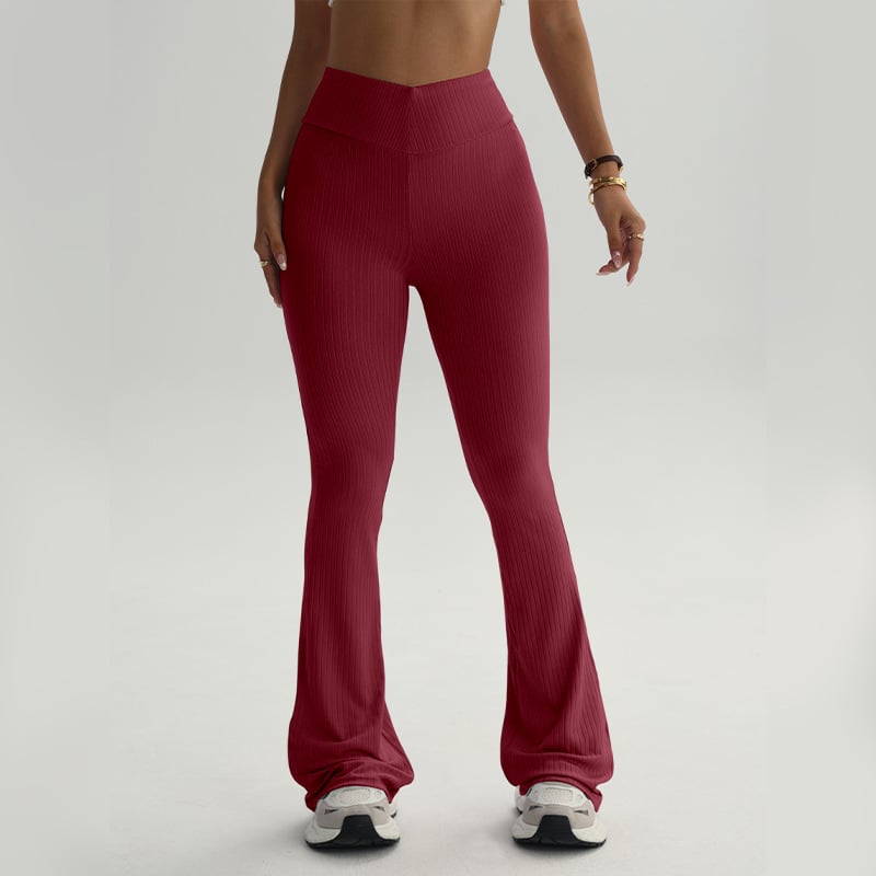 Naiste kõrge vöökohaga ja laia lõikega sportpüksid tantsu ja jooga jaoks, parandavad tuharate kuju, Euroopa-Ameerika stiil, polüester 95% + elastaan 5%, vooder: spandeks