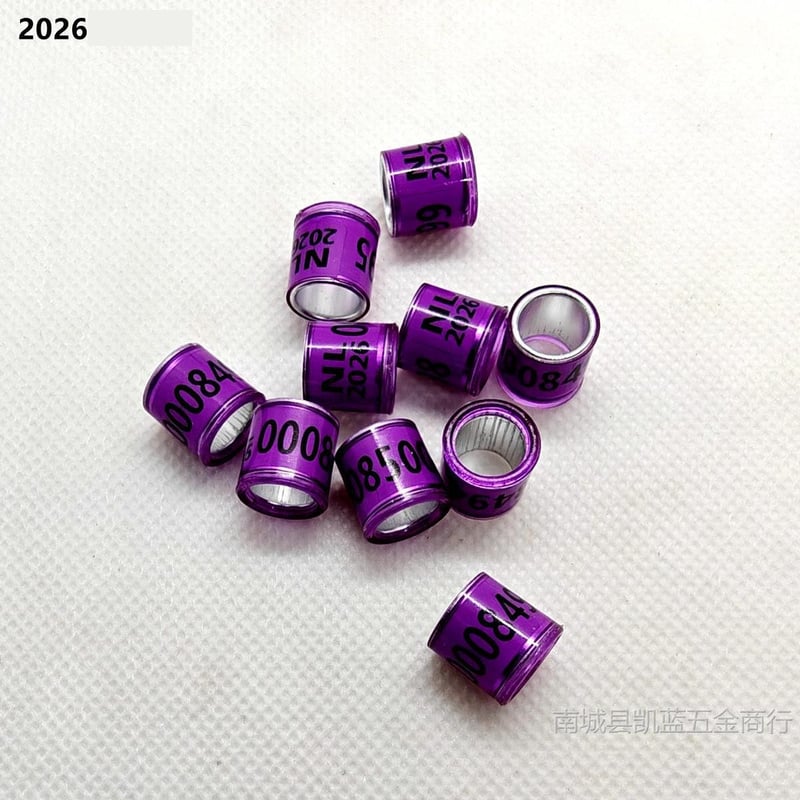 Galambláb-gyűrűk, galambkiegészítők, jelölőgyűrűk, 2026 szabványosított külső gyűrűk, galambkiegészítők, galambgyűrűk