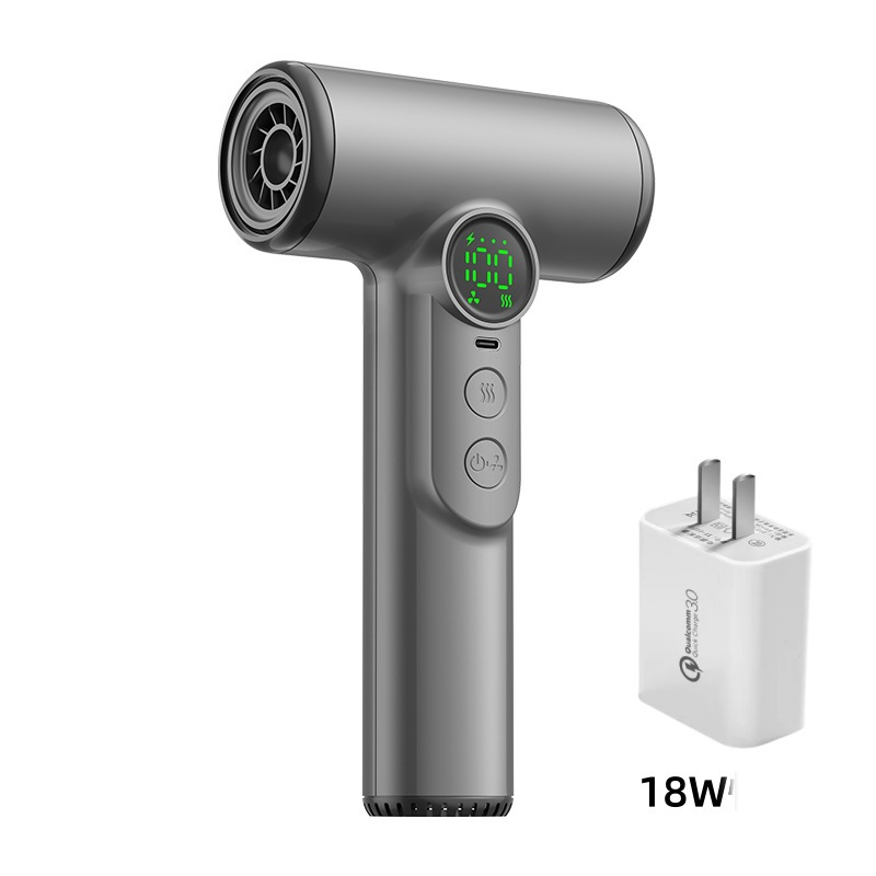 Uscător de păr fără fir pentru îngrijirea părului, uz casnic, pentru studenții de artă, pictură în aer liber, uscare pentru bebeluși