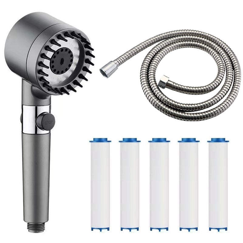 Κεφαλή ντους υψηλής πίεσης, δημοφιλές μοντέλο στο διαδίκτυο, εξαιρετικά ισχυρό φίλτρο ντους υψηλής πίεσης για οικιακή χρήση, ντους ψιλής βροχής, κεφαλή ντους Lotus