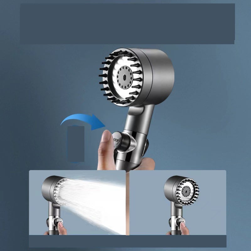 Κεφαλή ντους υψηλής πίεσης, δημοφιλές μοντέλο στο διαδίκτυο, εξαιρετικά ισχυρό φίλτρο ντους υψηλής πίεσης για οικιακή χρήση, ντους ψιλής βροχής, κεφαλή ντους Lotus