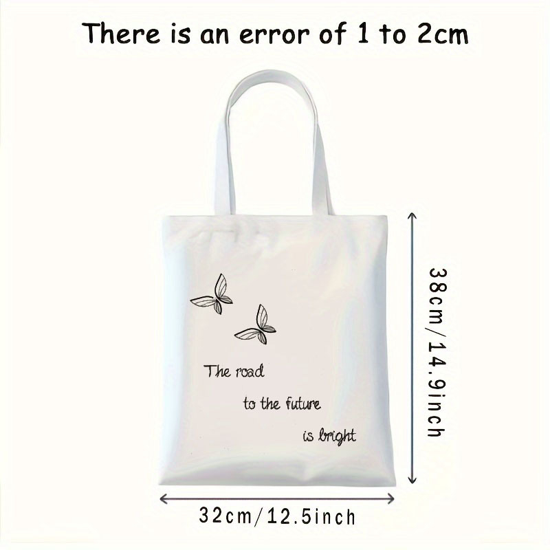 E-komercijas auduma plecu soma ar unikālu stilu, preppy izskatu, mierīgu un vienkāršu dizainu.