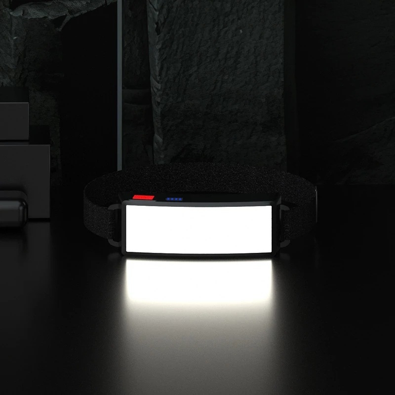 Új, határokon átnyúló COB kültéri bányászati lámpa, USB újratölthető éjszakai horgászlámpa, hordozható zseblámpa, nagy intenzitású fejlámpa