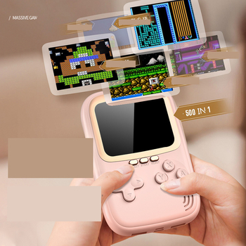 Νέο φορητό μίνι power bank 500 σε 1 για ρετρό φορητές κονσόλες παιχνιδιών
