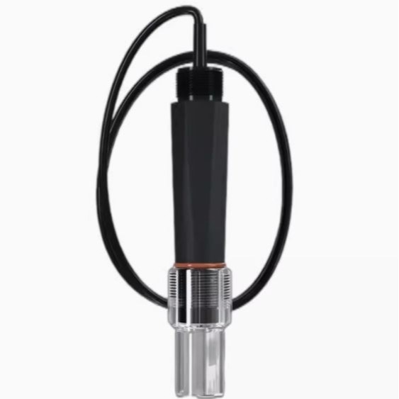 Supmea SUP-PH-7001 плосък pH електрод за индустриално онлайн измерване, модел SUP-PH-7001, обхват 0-14 pH, точност ±0.02 pH, температурна компенсация 0–80 °C