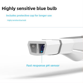 Bright Wood PH-1 PRO pametni ručni pH meter za industrijske otpadne vode, raspon 0-14 pH, točnost ±0.01, temperaturna kompensacija 0-60°C, digitalni zaslon
