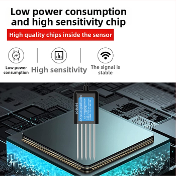 Talaj szenzor SN-3001-TR-*-N01: integrált mérések – hőmérséklet, nedvesség, pH, EC és NPK