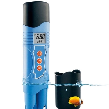 Pero-stilu vodootporan tester pH/ORP i temperatura, 3-u-1 Ph-099 s LCD zaslonom, kompozitna elektroda, raspon pH 0.00–14.00, ORP -1999 do 1999 mV, raspon temperatura 0–50°C