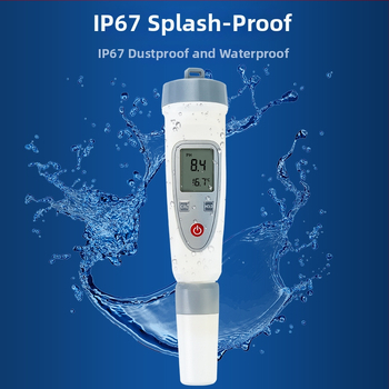 Prenosný pH meter PH220W s externou elektródou – presnosť 0.01 pH, rozsah 0.01–14.00 pH, značka Ruyi