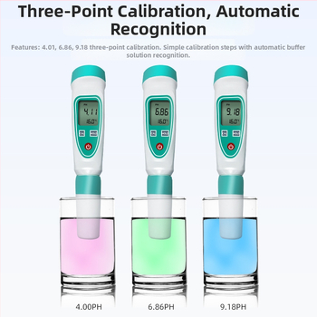 Prenosný pH meter PH220W s externou elektródou – presnosť 0.01 pH, rozsah 0.01–14.00 pH, značka Ruyi