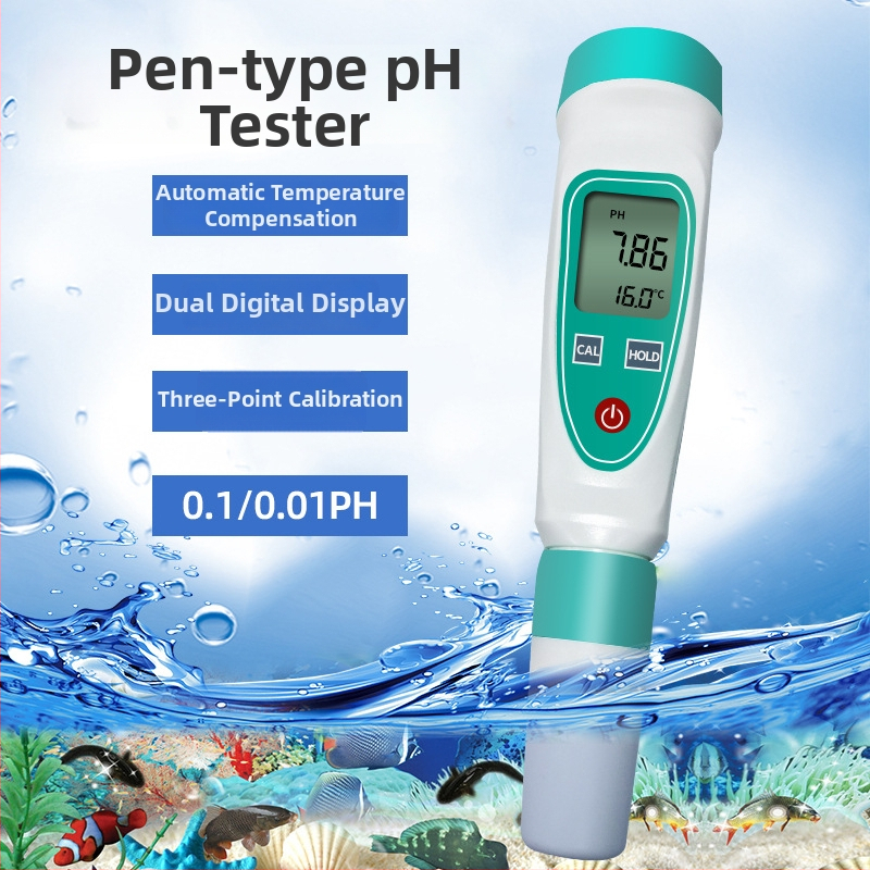 Prenosný pH meter PH220W s externou elektródou – presnosť 0.01 pH, rozsah 0.01–14.00 pH, značka Ruyi