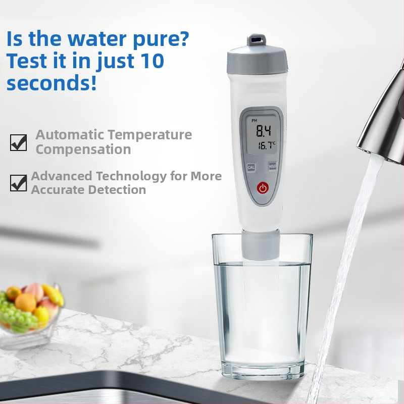 Prenosný pH meter PH220W s externou elektródou – presnosť 0.01 pH, rozsah 0.01–14.00 pH, značka Ruyi