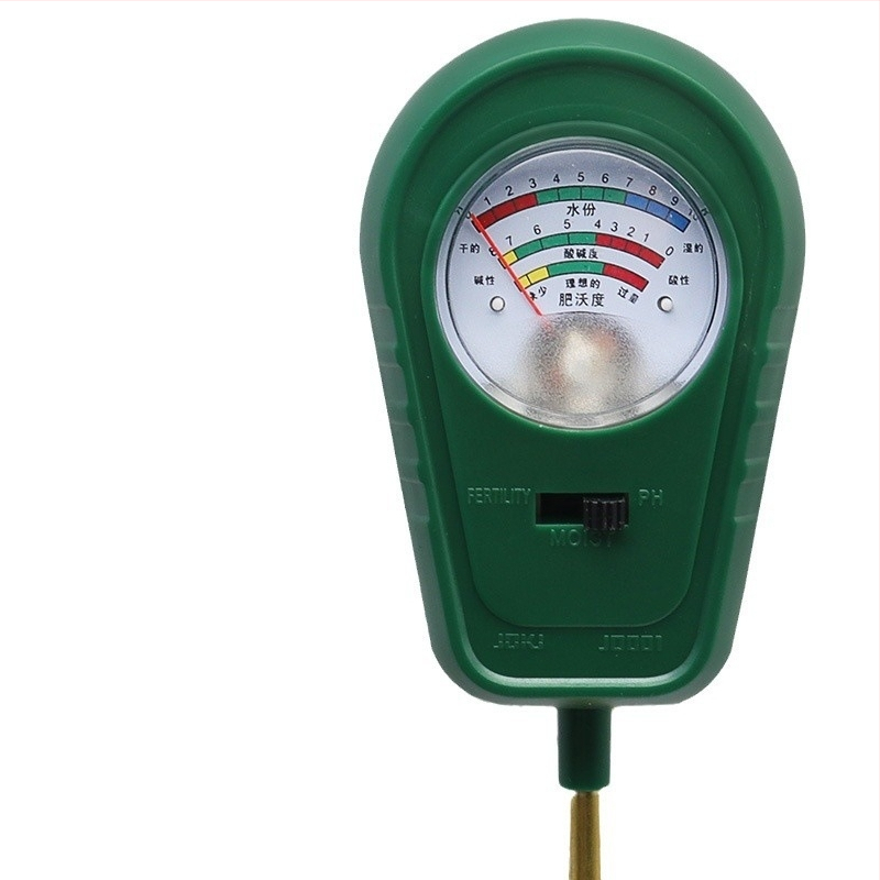 Pôdný detektor tri v jednom: úrodnosť pôdy, vlhkosť a pH