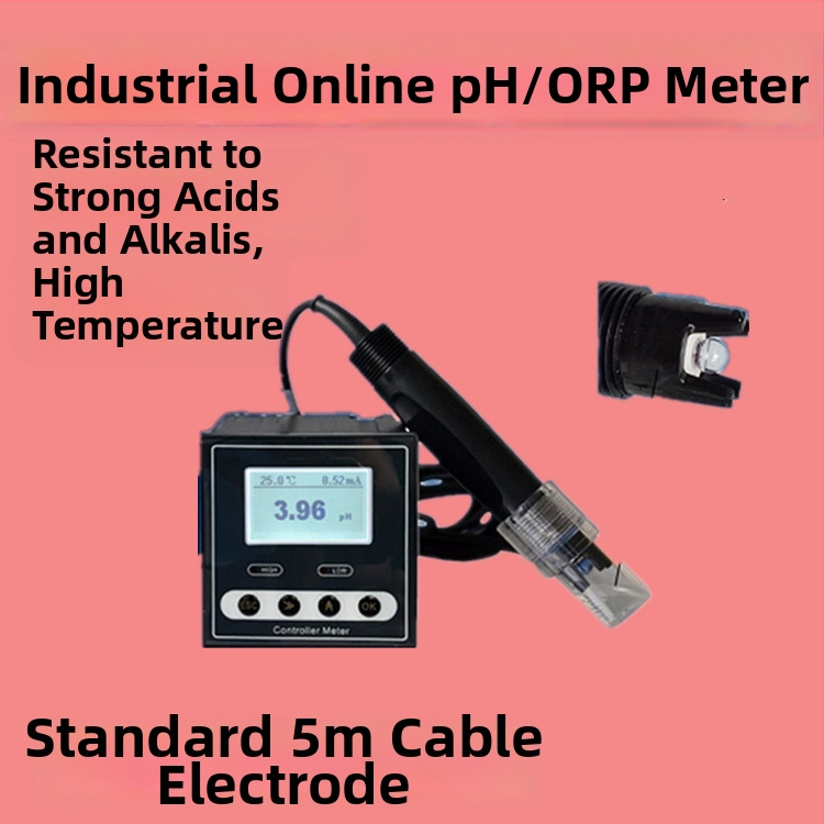 QIWEI PH-BL5 elektrický senzor – pH sonda pre odpadové a pitné vody, merací rozsah 0.0–14.0, značka QIWEI