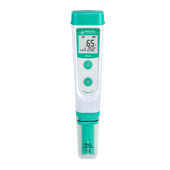 Apera PH20 pH meter typu pero – rozsah merania 0–14.0 pH, presnosť ±0.1 pH, teplotná kompenzácia 0–50°C.