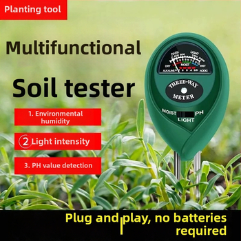 Soil tester od Kyushu garden, prístroj na testovanie pôdy, model Soil tester, hmotnosť 0.1