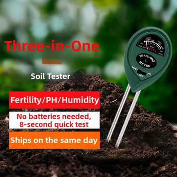 Soil tester od Kyushu garden, prístroj na testovanie pôdy, model Soil tester, hmotnosť 0.1