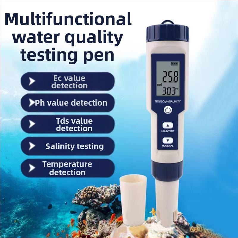 Διαδικτυακός αναλυτής ποιότητας νερού για υδατοκαλλιέργειες - pH, TDS, EC, αλατότητα και θερμοκρασία νερού