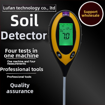 Τεστ εδάφους τεσσάρων λειτουργιών: μέτρηση pH, φωτισμού, θερμοκρασίας και υγρασίας