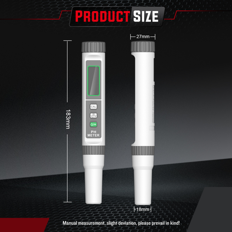Habotest HT630A/B prenosni pH mjerač – visoka preciznost, raspon 0–14 pH, model HT630A/B