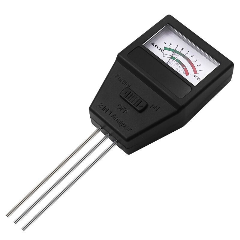 Διπλής λειτουργίας μετρητής pH και υγρασίας εδάφους για κηπουρική — μετρητής εδάφους για λουλούδια και φυτά, μοντέλο 1589956, μάρκα Concerning