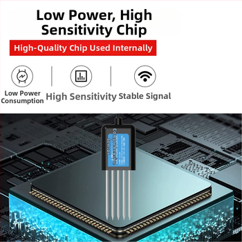 Senzor de sol personalizat pentru umiditate, pH, conductivitate electrică, temperatură și NPK