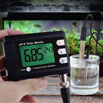 Портативен pH метър PHM-295 — диапазон на измерване 0.00–14.00, точност ±0.1, работна температура 0–50°C