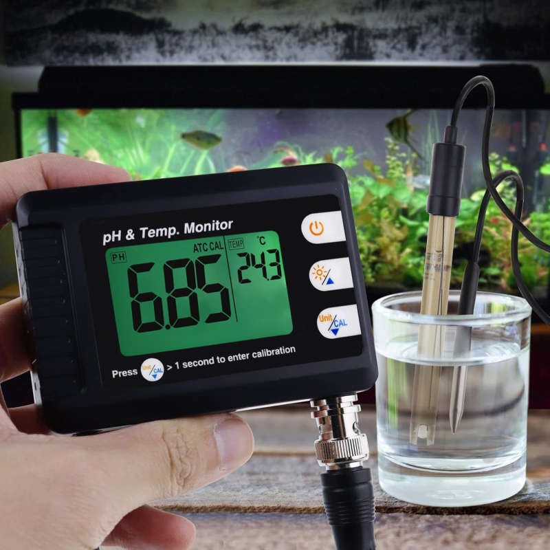 Портативен pH метър PHM-295 — диапазон на измерване 0.00–14.00, точност ±0.1, работна температура 0–50°C