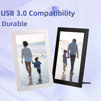 PH133 дигитална фоторамка с JPEG възпроизвеждане, SD/USB памет, резолюция 1280×800, яркост 300 лумена, TV изход