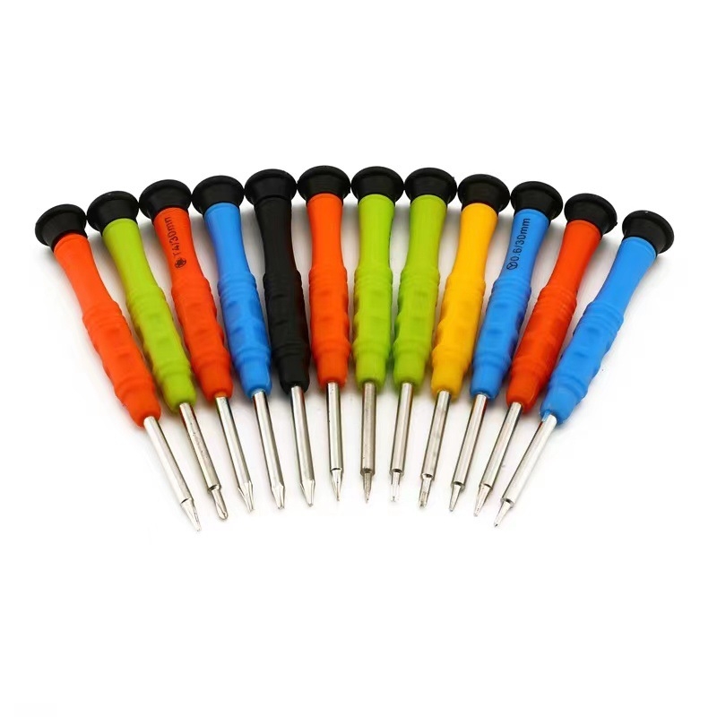 Ezhi комплект отвертки за ремонт на електроника с битове от Cr-V хром ванадий стомана, без изолация, без магнитизъм, тегло 0,005 кг