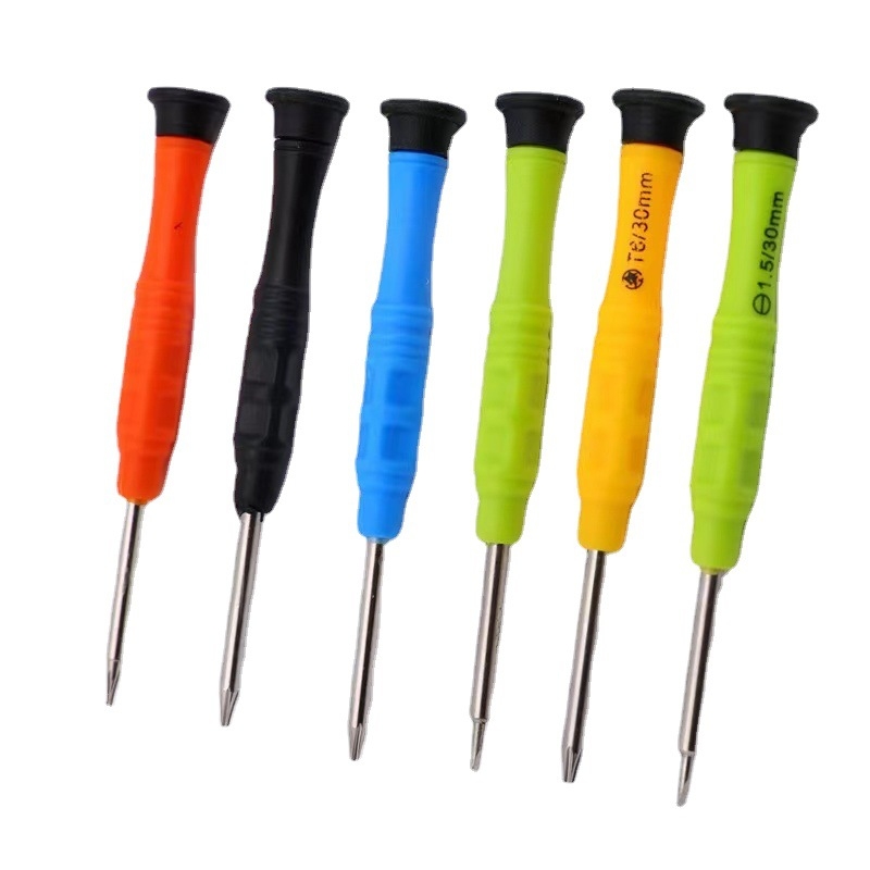 Ezhi комплект отвертки за ремонт на електроника с битове от Cr-V хром ванадий стомана, без изолация, без магнитизъм, тегло 0,005 кг