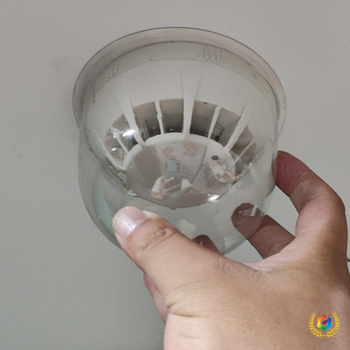 Прахозащитно покривало за детектор за дим, антизамърсяваща обвивка за сензор за дим, защитна обвивка за строителство и ремонт