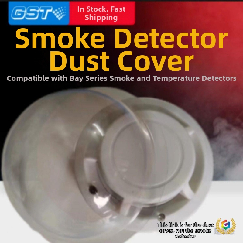 Prachotesný kryt detektora dymu, protiznečisťujúci kryt pre senzor dymu, ochranný kryt pre stavebné projekty