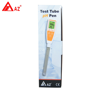 pH тестер AZ8692, ръчен писалков тип за водна среда, обхват 0.00–14.0 pH, точност ±0.1, работна температура 0–60°C