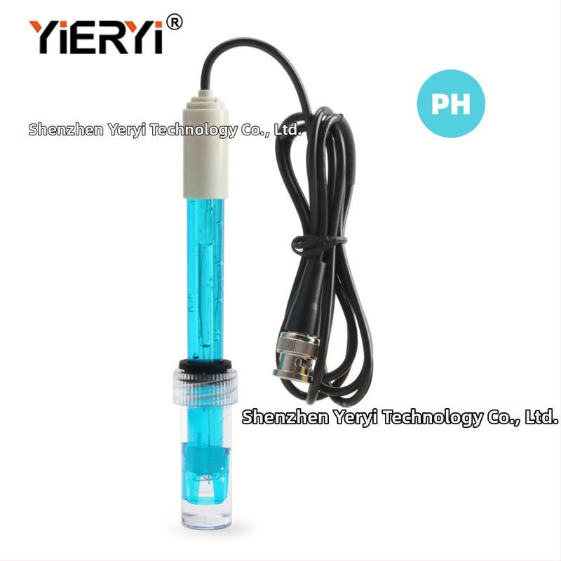 PH elektróda s BNC rozhraním, model TPH01120, PC telo, 0–60°C digitálny displej, príslušenstvo PH prístrojov pre hydroponiku