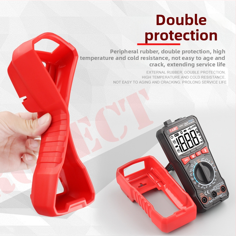 Teanz TA801A Multimetru Digital – Înaltă precizie, Automat, Compact pentru uz casnic și profesional; Măsurarea capacității: indisponibilă; Etichetă privată disponibilă