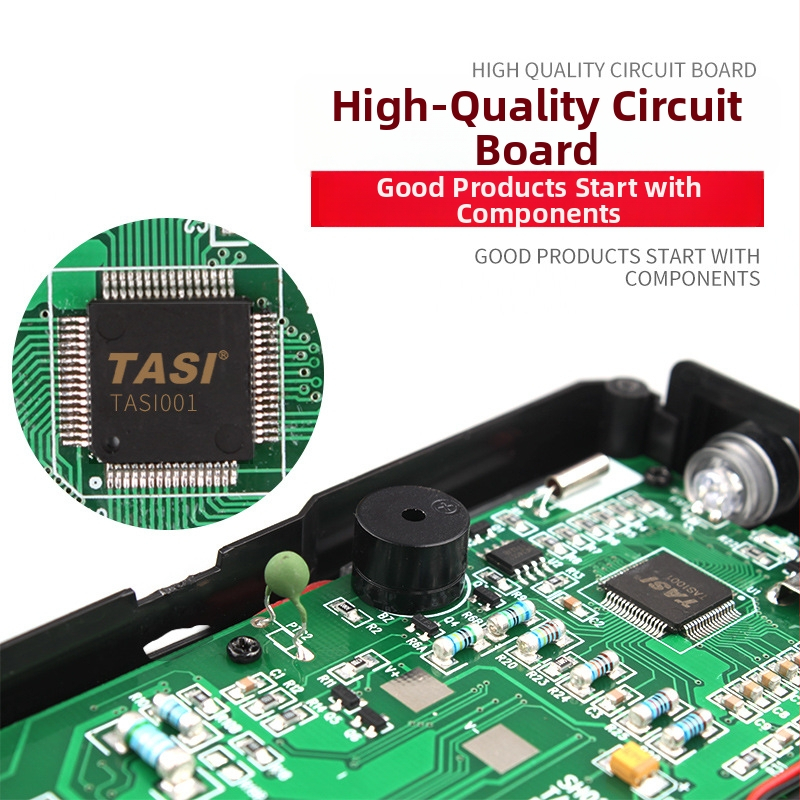 Teanz TA801A Multimetru Digital – Înaltă precizie, Automat, Compact pentru uz casnic și profesional; Măsurarea capacității: indisponibilă; Etichetă privată disponibilă