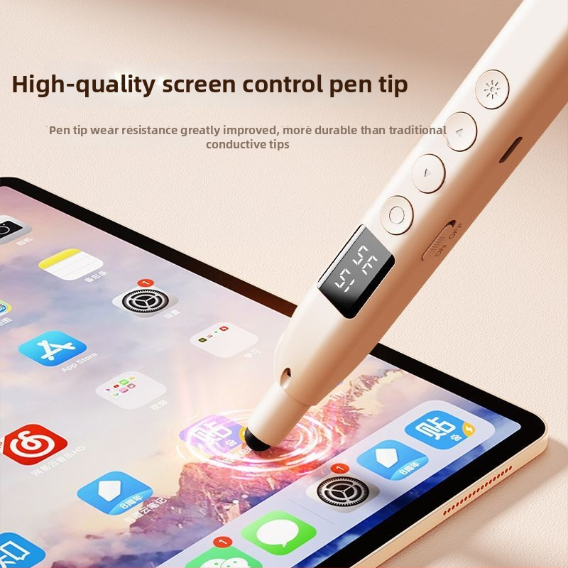 Stilou PPT pentru derularea paginilor pentru profesori, cu afișaj timp și suport pentru hyperlinkuri – telecomandă universală, ABS material