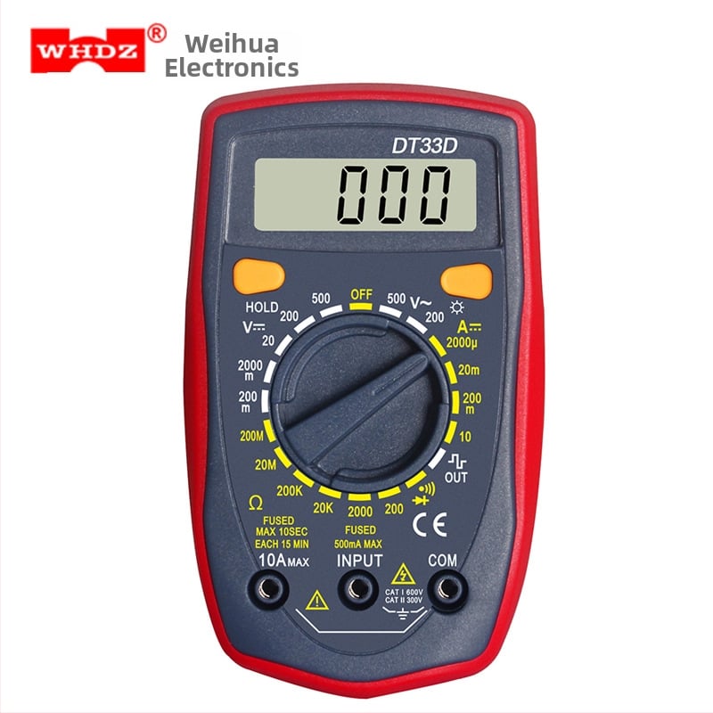 DT33D(V2.0) Ψηφιακός πολύμετρο - WHDZ, επαγγελματική χρήση, CE πιστοποιημένο