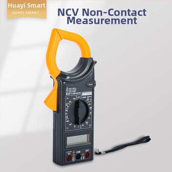 Digitálny klampový ampermeter M266F, prenosný, meranie do 1000 V, do 600 A, do 20 kΩ, 3999 hodnôt