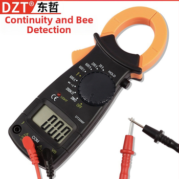 DT3266F Viacfunkčný klieštový multimeter s vysokou presnosťou, automatický digitálny displej, meranie napätia, prúdu a odporu