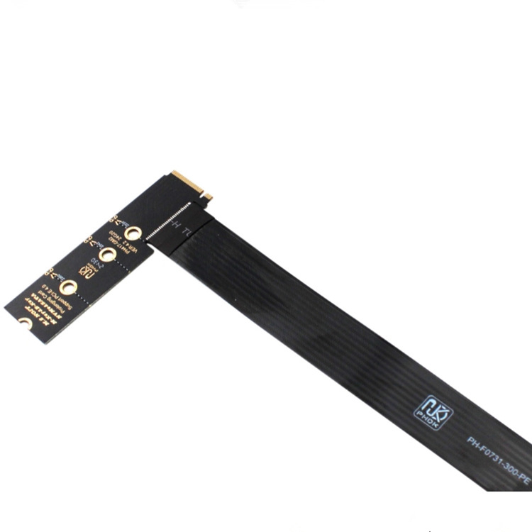 M.2 PCIe 4.0 bővítőkábel NGFF M-keyhez, NVMe és SATA kompatibilis — PH417A-30/PH417B-30