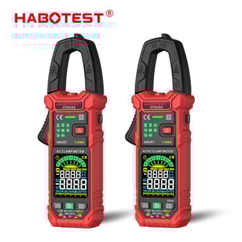 HABOTEST HT203 sorozat intelligens digitális csipeszes multiméter – áram, feszültség és ellenállás mérésére